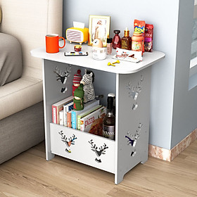 Mua Kệ - Bàn chữ nhật 2 tầng để phòng khách  phòng ngủ