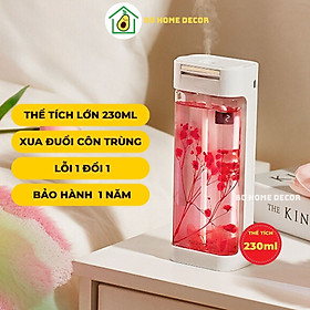 Máy xịt thơm phòng tự động, máy phun tinh dầu JD99, thể tích lớn 230ml, pin dung lượng cao 12000mAh