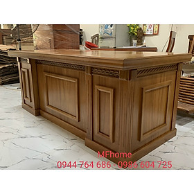 Mua BÀN LÀM VIỆC GIÁM ĐỐC GỖ GÕ ĐỎ CAO CẤP 1M6X80