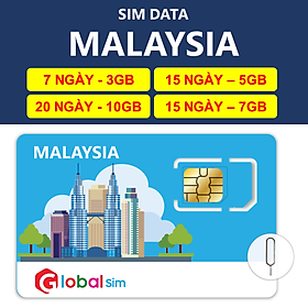 SIM 4G DU LỊCH MALAYSIA - GÓI CỐ ĐỊNH