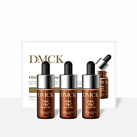 >> SO SÁNH GIÁ TINH CHẤT CÔ ĐẶC DMCK NGĂN NGỪA LÃO HÓA 30ML X 2 | Shopee Lazada Sendo Tiki 10 Tinh chất cô đặc Ngăn ngừa lão hóa, Cải thiện sắc tố da, Giảm tàn nhang, nám, Tái tạo làn da - DMCK Elixir Plus Ampoule (10ml*3pcs)