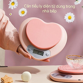 Mua Cân tiểu ly điện tử hình trái tim  cân tiểu ly dùng trong nhà bếp