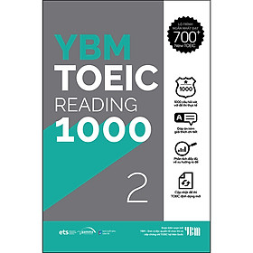 [Download Sách] YBM Actual Toeic Tests RC 1000 - Vol 2