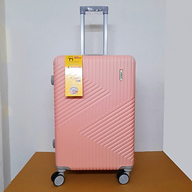 vali màu hồng nhạt 24 inch