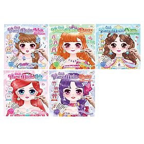 Sách Trang điểm công chúa (Hơn 100 stickers) (MG)