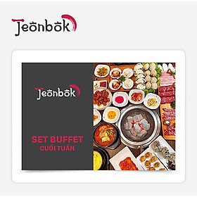 Jeonbok - Set Buffet Cuối Tuần
