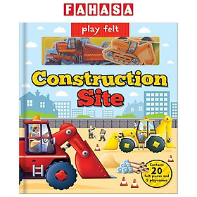 Sách ngoại văn: Play Felt - Construction Site - Grantham Book Services