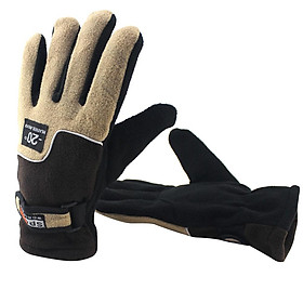 Nam Nữ Mùa Đông Găng Tay Trang Nhiệt Ấm Guantes Xe Đạp Xe Đạp Đi Xe Đạp Full Ngón Trượt Tuyết Xe Máy Motocross Color: J