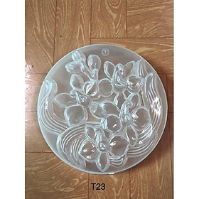 Mua Khuôn rau câu lớn tròn 18.5x4.5cm oval 21x16x4.5cm khuôn đong sương