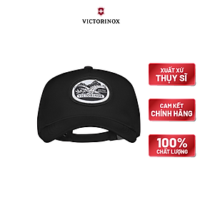 Nón Victorinox Brand Collection Heritage Cap - Black - Đen