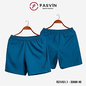 Quần đùi nam ngắn chạy bộ Fasvin R21451.HN vải Dù Gió nhẹ mát tiện dụng thể thao hay mặc nhà