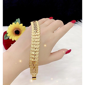 Lắc tay nam xi dát vàng 24k cao cấp