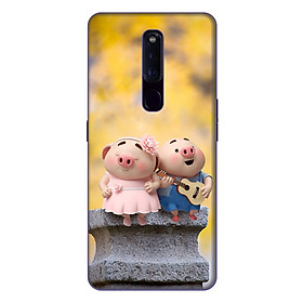 Ốp lưng điện thoại Oppo F11 Pro hình Heo Con Hạnh Phúc - Hàng chính hãng