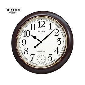 Mua Đồng hồ Rhythm CMH755NR06 -KT: 55.0 x 7.5cm. Vỏ gỗ . Dùng Pin.
