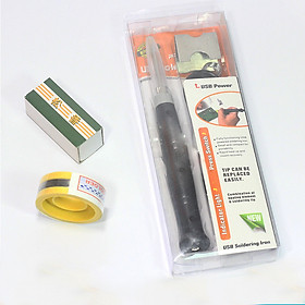 Mua Mỏ Hàn USB 5V-8W Tặng 01 Thiếc Sunchi và 01 Hộp Nhựa Thông