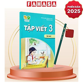 Sách Giáo Khoa Tập Viết 3 - Tập 1 (Kết Nối) (Phiên Bản 2025) - Kèm Bút Chì