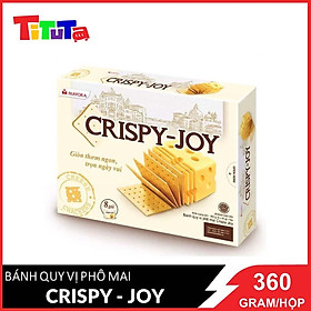 Bánh Crispy Joy Vị Phô Mai 360g