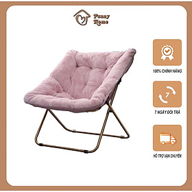 Mua Ghế sofa lười gấp gọn  Ghế thư giãn đọc sách đệm lông mịn cao cấp - PH2293