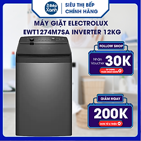 Mua   Giao Toàn Quốc   Máy Giặt Electrolux EWT1274M7SA - Hàng Chính Hãng
