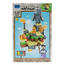 Bộ Xếp Hình - My World - 658 (LI60) - Mẫu 5 (123 Mảnh Ghép)