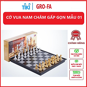 Cờ Vua Nam Châm Cao Cấp Gấp Gọn - Hàng Chính Hãng