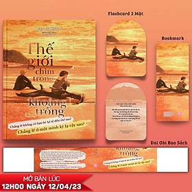 Hình ảnh Thế Giới Chìm Trong Khoảng Trống - Tặng Kèm Bookmark + Flashcard 2 Mặt + Đai Obi Bao Sách