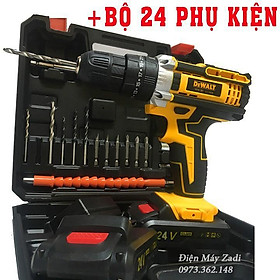 Mua Khoan Pin Bắn Vít Dewalt 26v 3 Chức Năng Kèm Phụ Kiện 24 Chi Tiết