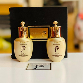 Cặp nước hoa hồng & sữa dưỡng tái sinh - Whoo Cheonyuldan Ultimate Rejuvenating