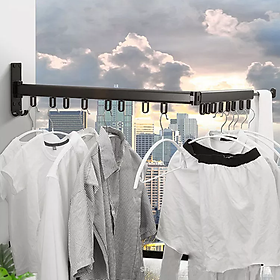 Mua Giá phơi quần áo gập mở xoay 360 độ Retractable Clothes Drying Rack
