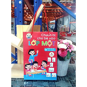 VN - Chuẩn bị cho bé vào lớp 1 - túi 6 cuốn ( dành cho bé từ 4 - 5 tuổi)