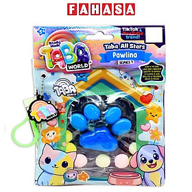 Đồ Chơi Móc Khóa Squishy - Taba World 855004-6L - Đệm Chân Mèo