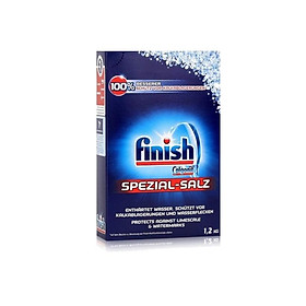 Hình ảnh Muối làm mềm nước Finish dùng cho Máy Rửa Bát 1.2kg nhập khẩu Đức. Tặng viên Finish Nhật