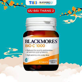 Viên Uống Bổ Sung Vitamin C Blackmores Bio C 1000mg Lọ 31 Viên