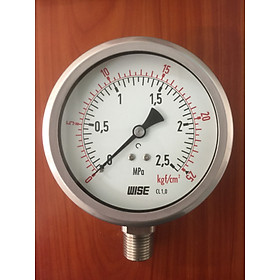 Dụng cụ đo áp suất P255-100A - dãy đo Mpa / Kgf/cm2
