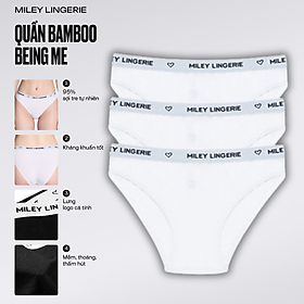 Combo 3 Quần Lót Cho Nữ Vải Sợi Thiên Nhiên Bamboo BigSize [XL-5XL] - FBS01