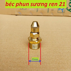 Mua Bec phun sương đồng chân ren 21