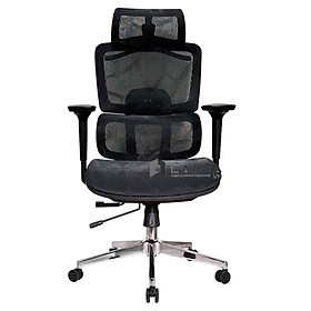 Ghế ergonomic chống đau lưng CM4299-M Nội thất Capta Ghế xoay ngồi làm việc bảo vệ cột sống lưng lưới nệm lưới màu xám tay chữ T điều chỉnh office chair