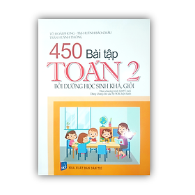 Sách - 450 bài tập toán 2 bồi dưỡng học sinh khá, giỏi