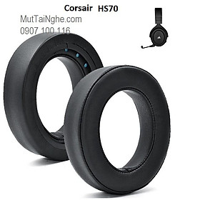 Mua Mút đệm dành cho tai nghe corsair hs70 - cao cấp