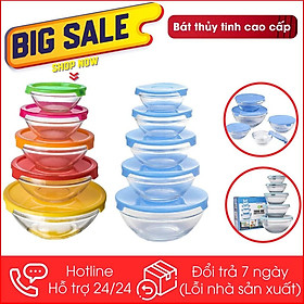 Mua Bộ 5 bát thủy tinh đựng thực phẩm Cooking Bowl