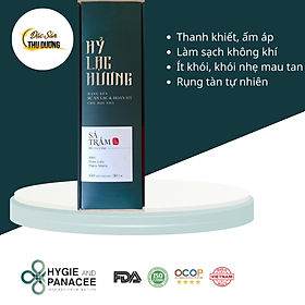 Mua Nhang/Hương Sả Trầm Hỷ Lạc Hương Hygie - Giúp thư giãn  làm sạch không khí  được làm từ các loại lá thảo dược chứa tinh dầu. rụng tàn tự nhiên  ít khói  khói nhẹ mau tan