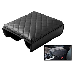 Auto Center Console Cover PU Leather Compatible for Ford Explorer SUV 11-19