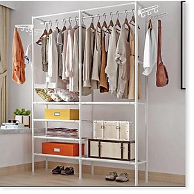 Mua Kệ treo quần áo Simple Hanger Japan 86x44x175cm - Gia Dụng SG