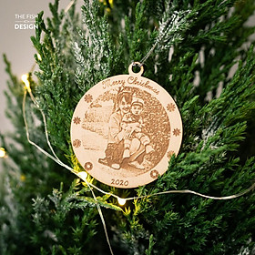 Mua Thẻ Treo In Ảnh Trang Trí Noel |