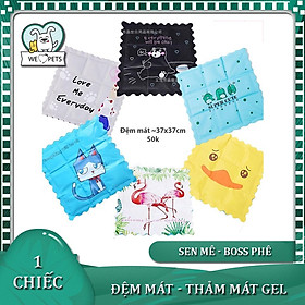 Đệm Mát Gel Cho Chó Mèo - Thảm Mát Cho Thú Cưng 37 37cm