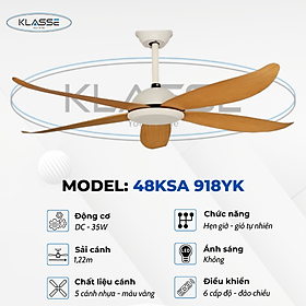 Mua Quạt trần không đèn Klasse 48KSA 918YK hàng chính hãng