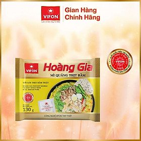 Thùng 18 gói Mì Quảng Thịt Bằm Hoàng Gia VIFON 130gr/gói