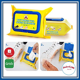 Mua Khăn Giấy Lau Giày Siêu Sạch SNEAKER Hộp 30 Tờ Siêu Hot Không Hoá Chất Làm Hại Vải 00036