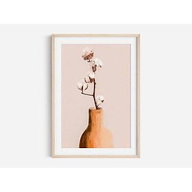 Tranh treo tường | Tranh nghệ thuật trừu tượng - Dried Floral Print, Modern Prints, Botanical Art, Neutral Decor 01