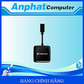 Đầu đọc thẻ nhớ Transcend SD microSD Type C C3 - Hàng Chính Hãng